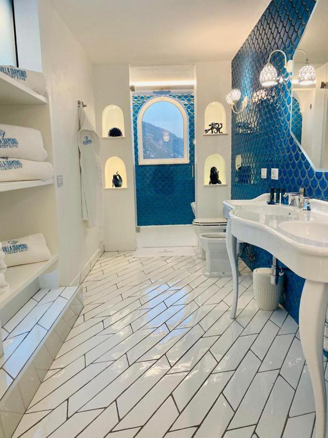 Villa Diamond Luxury Suite Positano Eksteriør billede